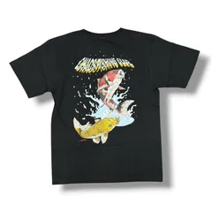 参考上代7480円 未使用 Chaos Fishing Club 24SS NISHIKI CREW NECK T-SHIRT 錦鯉 クルーネックTシャツ カットソー カオスフィッシングクラブ CFC-24SS-SS02 ブラック L （703M）のサムネイル
