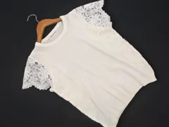 KATHARINE ROSS キャサリンロス レース ニット セーター sizeM/オフホワイト ■◆ レディースのサムネイル