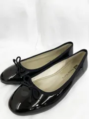 美品 ORiental TRaffic オリエンタルトラフィック ラウンドトゥ バレエシューズ R-4006 フラット パンプス size36 （23.0相当）/黒 ■■レディース