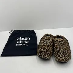 【中古品】 WACKO MARIA ワコマリア NANGA SUBU LEOPARD FUR AURORA WINTER SANDALS ナンガ スブ レオパード オーロラ ウィンターサンダル 靴 【164-260619-sa-07-tei】のサムネイル