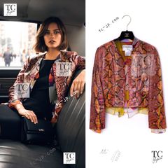 シャネル ジャケット CHANEL ブラック CC ハート ボタン ウール シルク