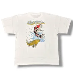 参考上代7480円 未使用 Chaos Fishing Club 24SS NISHIKI CREW NECK T-SHIRT 錦鯉 クルーネックTシャツ カットソー カオスフィッシングクラブ CFC-24SS-SS02 ホワイト XL （704M）のサムネイル
