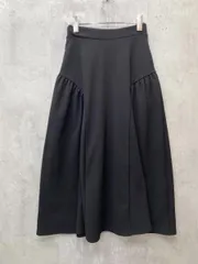 STYLE DELI スタイルデリ ラウンドギャザー フレア スカート キレイめ 上品size02/ブラック ■◇ レディースのサムネイル