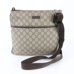 美品✨️グッチ ショルダーバッグ GGキャンバス シェリーライン マチ 