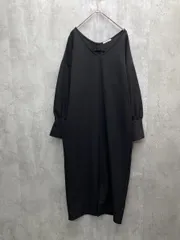 Emma Taylor エマテイラー パールボタン フレアシルエット ワンピース size38/黒 ■◇ レディースのサムネイル