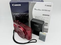 Canon PowerShot SX720HS レッド 元箱付き #M180 - メルカリ