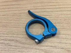 P4311 ■신품■DKG DKG 플립 락 플립 락 시트 클램프 Φ35mm 블루 로드 바이크 자전거 부품 액세서리