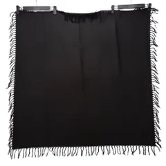 WTAPS ダブルタップス WRAP SCARF LICO フリンジ スカーフ ブラック サイズフリー 正規品 / 55359のサムネイル