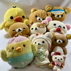 リラックマ　コリラックマ　ミニマスコット　ぬいぐるみ　セット リラックマ コリラックマ ミニマスコット ぬいぐるみ セット - メルカリ