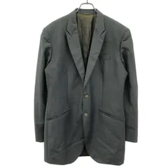 ALEXANDER McQUEEN アレキサンダーマックイーン ピークドラペル2Bテーラードジャケット  ブルーグレー系 50のサムネイル
