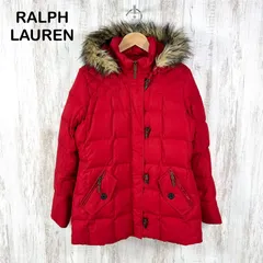 LAUREN RALPH LAUREN ローレンラルフローレン 3way ファー ダウンジャケット レッドのサムネイル