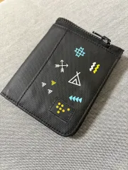 ジッパー財布 ブラックのサムネイル