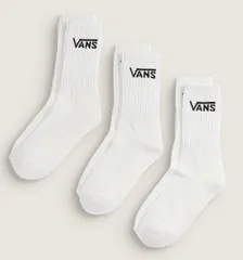 VANS Classic Crew 3-Pack Sock WHITE ホワイト ソックス 靴下セット クラシック クルーソックス（3足）のサムネイル