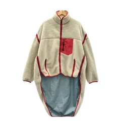 【中古】FACETASM 21aw HIGH-LOW FLEECE ZIPPER JACKET サイズ4 ホワイト CSW-JK-M03[79]のサムネイル