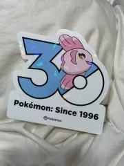 マンボクチ ロゴ ステッカー ポケットモンスター 30周年のサムネイル