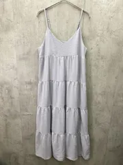 新品 apres jour アプレジュール ティアードキャミ ワンピース sizeLL/サックスブルー  ■◆ レディースのサムネイル