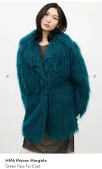 正規品 MM6 Maison Margiela メゾンマルジェラ ファー コート サイズ 40のサムネイル
