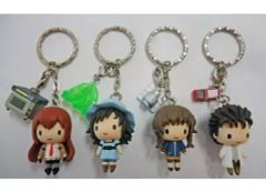 [중고]키링· 마스코트 (캐릭터) 총 4 종 세트 가제트 포함 실험실키링[STEINS;GATE]