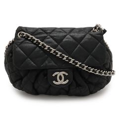 希少CHANEL シャネル マトラッセ バブルキルト ショルダーバッグ