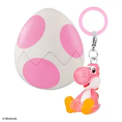 【中古】ストラップ ピンク 「スーパーマリオ めじるしアクセサリー ～ヨッシーコレクション～」