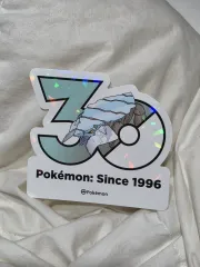 クレベース ロゴ ステッカー ポケットモンスター 30周年のサムネイル
