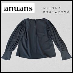 9/23までSALE☆anuans シャーリングボリュームブラウス - メルカリ