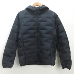 n■ユニクロ/UNIQLO 311-470118 パフテックパーカ■黒【 S 】MENS/55【中古】