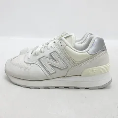 g■【23cm】ニューバランス/NEW BALANCE スニーカー/WL574SSS■白系/LADIES/5【中古】■