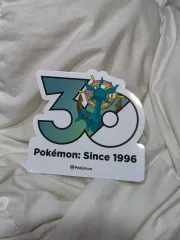TATA Pokémon 30周年 ロゴステッカーのサムネイル