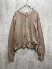 新品 Roomy ルーミー 無地 クルーネック ニット カーディガン sizeF/茶 ◇■レディース