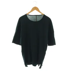 カズユキ クマガイ アタッチメント KAZUYUKI KUMAGAI ATTACHMENT ビワコットン クルーネックドルマン S/S Tシャツ カットソー 半袖 3 ネイビー /HK ■OS ■SHのサムネイル
