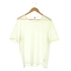 カズユキ クマガイ アタッチメント KAZUYUKI KUMAGAI ATTACHMENT フレスカ天竺 クルーネック半袖Tシャツ カットソー 3 ホワイト /HK ■OS ■SHのサムネイル