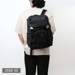 ■HUGO BOSS ヒューゴボス 50516809 ツイル バックパック Double Bモノグラム リュック デイパックのサムネイル
