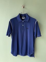 ジュンヤワタナベマン　ラコステ　再構築ポロシャツ JUNYA WATANABE MAN LACOSTE ネイビー ポロシャツ M - メルカリ