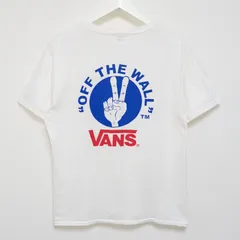 M バンズ VANS スタンダードカリフォルニア Tシャツ ピース 白 USAのサムネイル