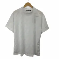 スリクソン SRIXON Tシャツ カットソー 3L 白 ホワイト 半袖 モックネック 織り柄 /KK ■ECB005のサムネイル