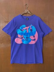 90s 紺タグ stussy tシャツ ドットデザイン 90s 紺タグ stussy tシャツ ドットデザイン - メルカリ