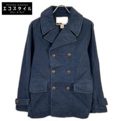 Ralph Lauren Rugby　ラルフローレンラグビー　ネイビー コットン アンカーボタン ダブルブレスト Pコート　XS