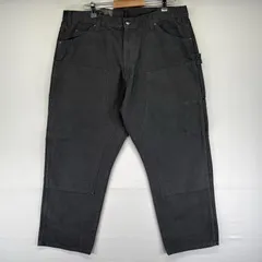 古着 デッドストック ディッキーズ Dickies ダック パンツ ワーク ダブルニー ペインター タグ付き W38 L30  グレー系 メンズ 古着 デッドストック ディッキーズ Dickies ダック パンツ ワーク