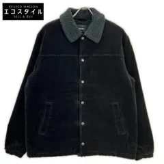 BEAMS　ビームス　25年製 ブラック コーデュロイ ボア コーチジャケット　Mのサムネイル