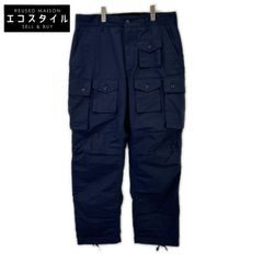 新品タグ付】EG 18AW オーバーオール ダブルクロス 紺 S USA製 - メルカリ