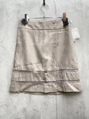 新品 UNTITLED アンタイトル フェイクスエード スカート size1/グレージュ ◇■レディースのサムネイル