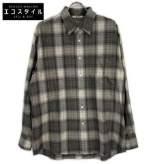 AURALEE　オーラリー　A22AS01LC 22年製 SUPER LIGHT WOOL CHECK SHIRTS　4のサムネイル