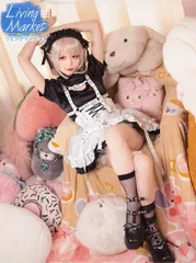 【送料無料】にじさんじ 魔界ノりりむ コスプレ ハロウィン 地雷 サキュバス コスチューム ハロウィン仮装 イベント衣装 コスプレセット 高品質コスプレ 再現度高め CS619P299のサムネイル