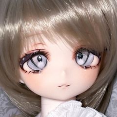 2次元ハーフマスク ドール面 コスプレ 女装 ドールマスク - メルカリ