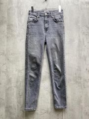 ZARA Skinny Denim Pants, Size EUR36/Gray, Women's