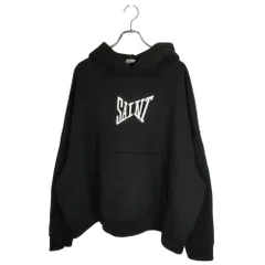 SAINT MICHAEL セント マイケル HOODIE RIBON SAINT M ブラック メンズのサムネイル