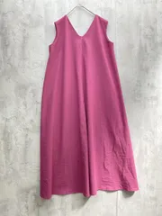 titivate ティティベイト XN0999 Vネック ノースリーブ Aライン ワンピース sizeS/紫 ■◆レディースのサムネイル