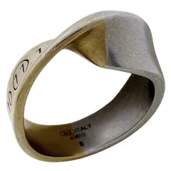 メゾン マルジェラ Maison Margiela ツイスト ナンバー リング 指輪 21.5号 シルバー925 シルバー レディース 【中古】のサムネイル