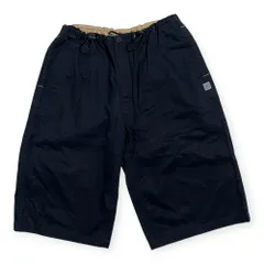 NAUTICA JEANS COMPANY ノーティカ イージー ワイド ショートパンツ バギーハーフパンツ サイズ M /ネイビー/メンズ/デサントのサムネイル